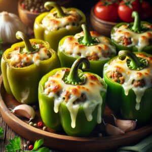 Nationalgericht Montenegro: #Punjene paprike sa sirom# (Rezept)
