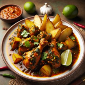 Nationalgericht Mosambik: #Galinha à Cafreal# (Rezept)