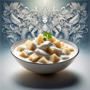 Nationalgericht Mosambik: #Mandioca com Leite de Coco# (Rezept)