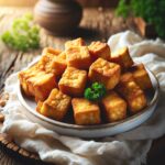 Nationalgericht Myanmar: #Fried Chickpea Tofu# (Rezept)