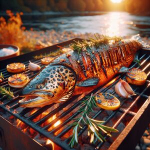 Nationalgericht Myanmar: #Grilled River Fish# (Rezept)