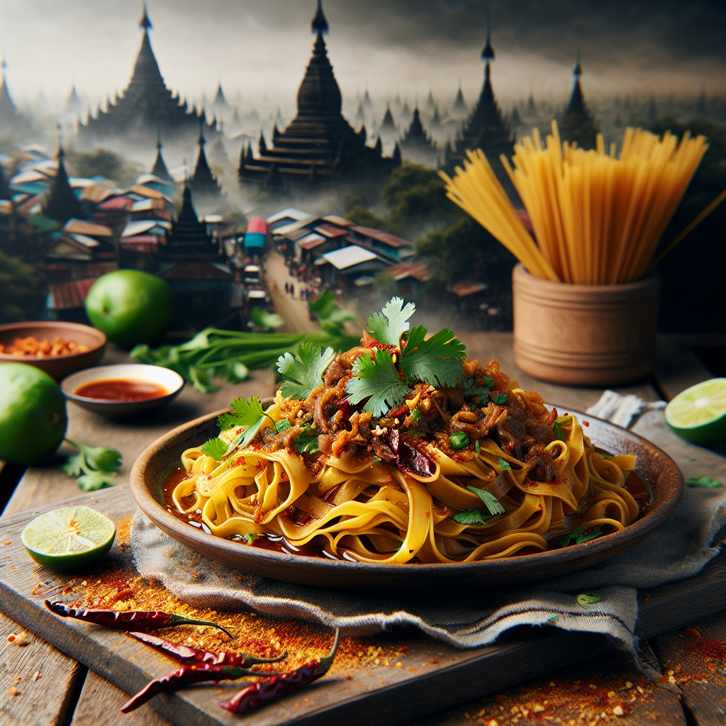 Nationalgericht Myanmar: Mandalay Meeshay (Rezept)