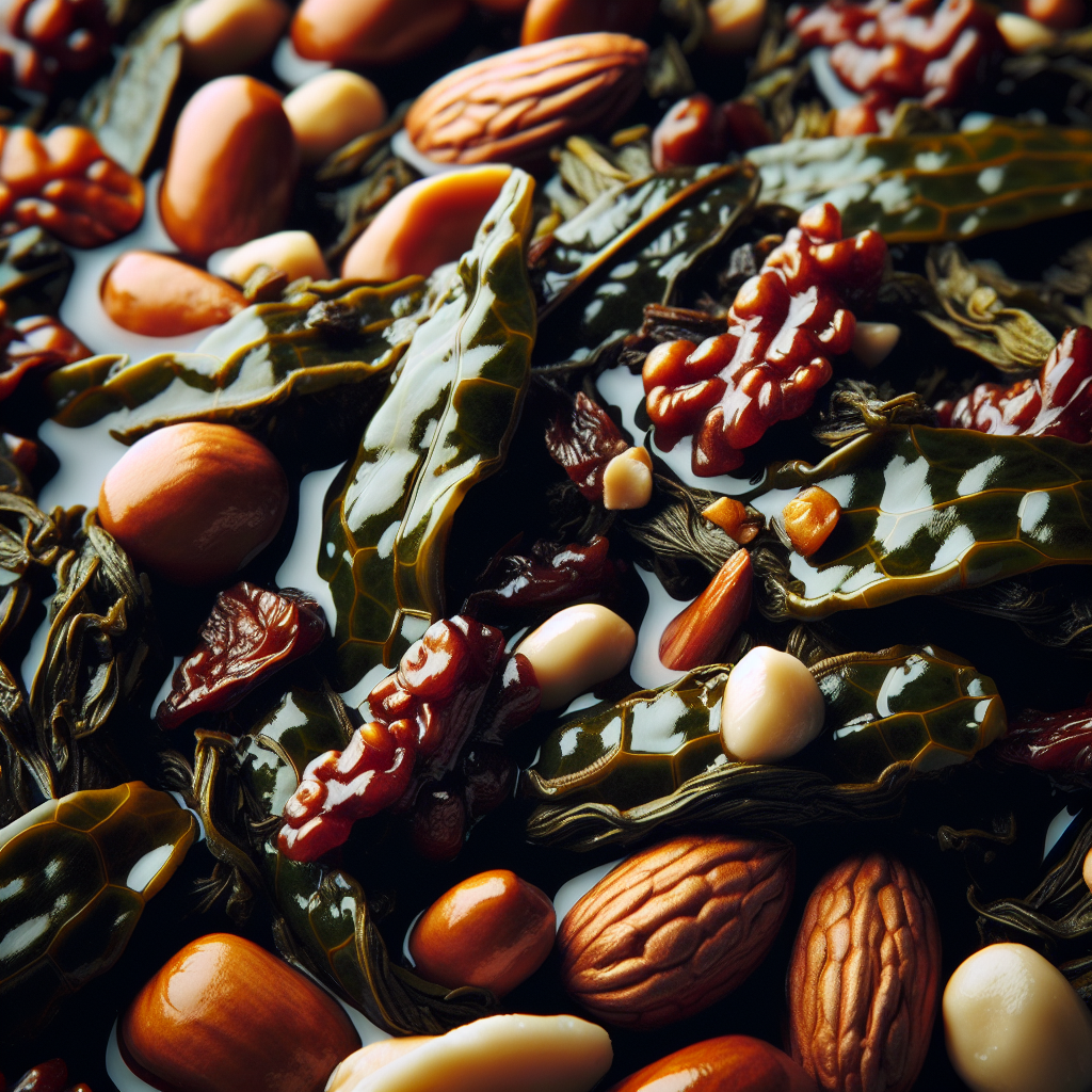 Nationalgericht Myanmar: Pickled Tea Leaves with Nuts (Rezept)