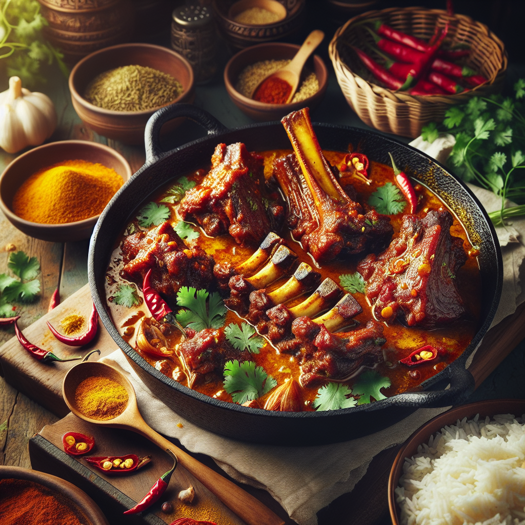 Nationalgericht Myanmar: Pork Rib Curry (Rezept)
