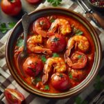 Nationalgericht Myanmar: #Tomato and Shrimp Curry# (Rezept)