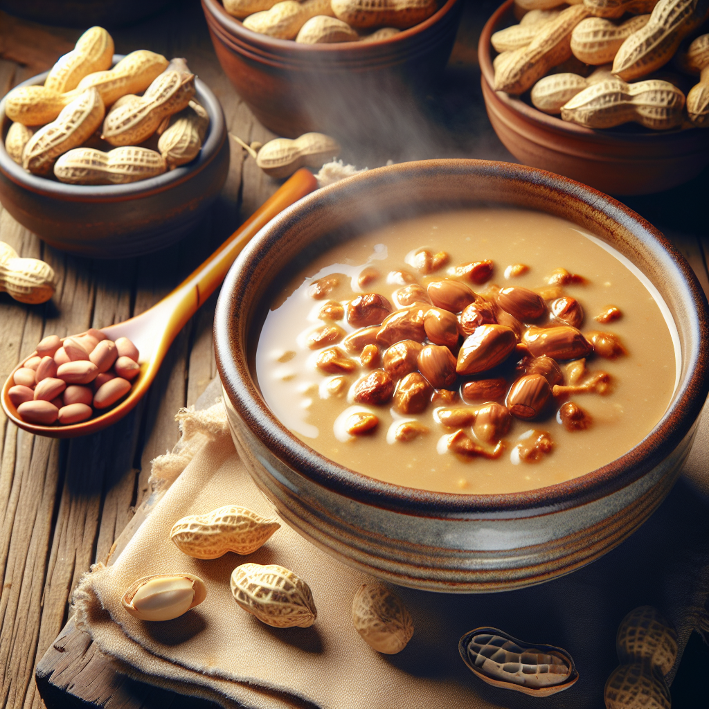 Nationalgericht Namibia: Geröstete Erdnuss-Suppe (Rezept)