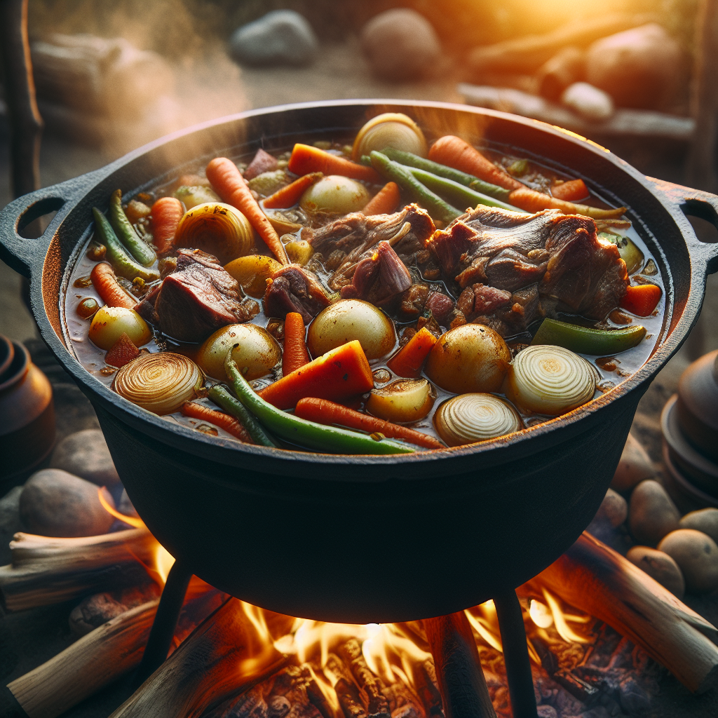 Nationalgericht Namibia: Potjiekos mit Lamm (Rezept)