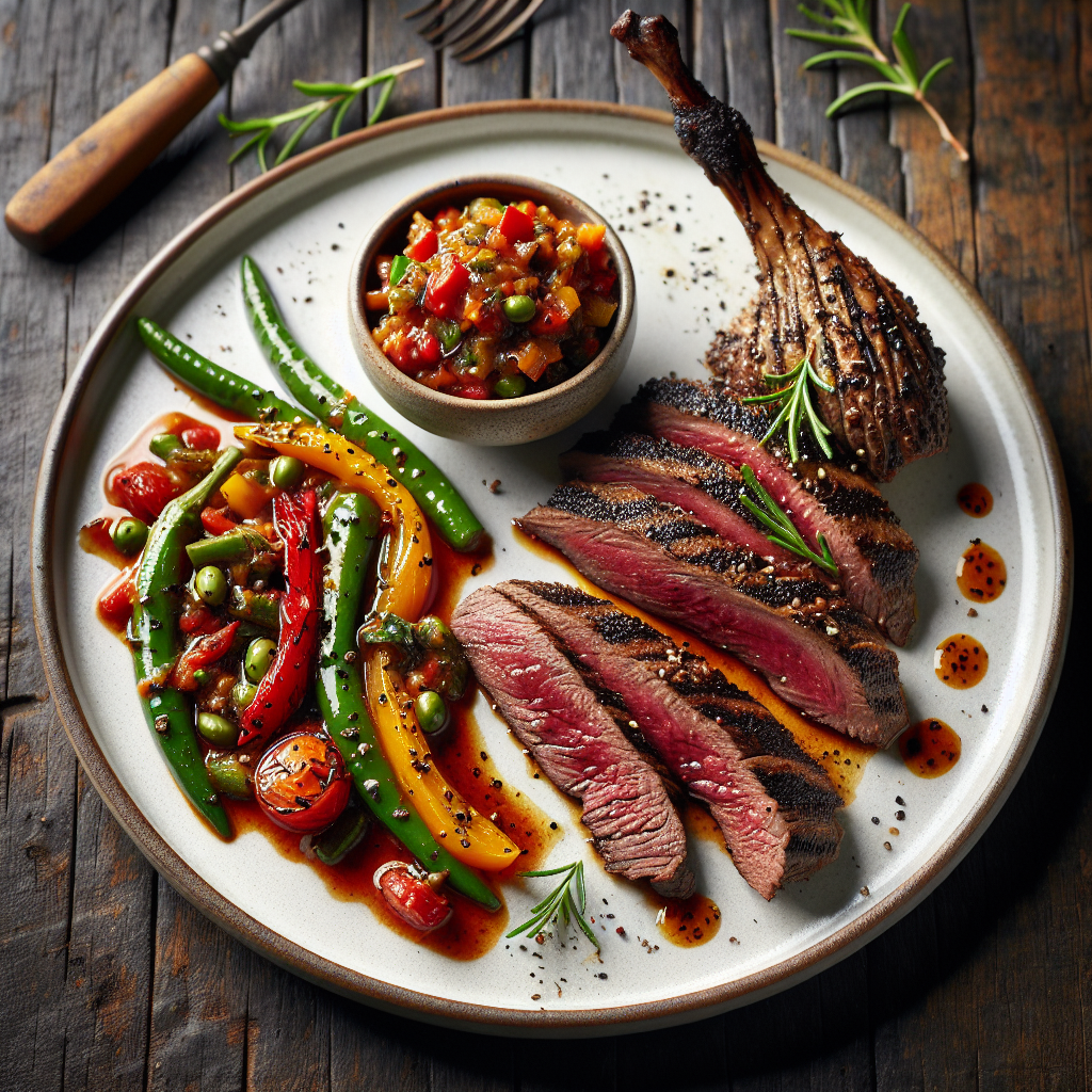 Nationalgericht Namibia: Straußenfilet mit Chakalaka (Rezept)