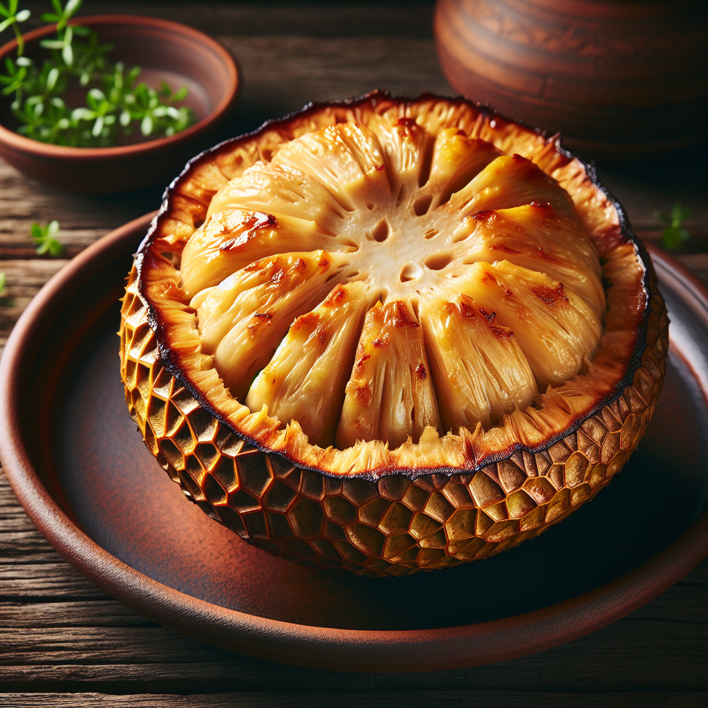 Nationalgericht Nauru: Gebackene Brotfrucht (Rezept)