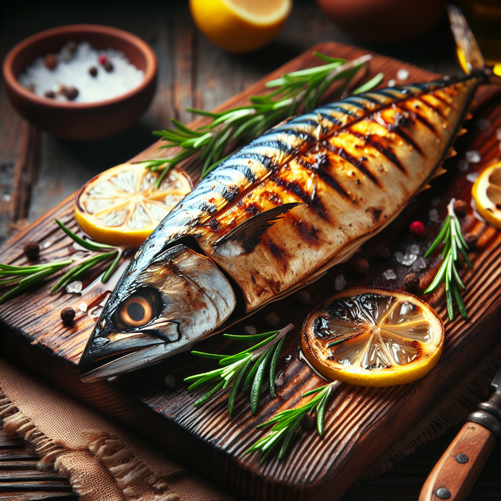 Nationalgericht Nauru: Gegrillter Makrelenfisch (Rezept)