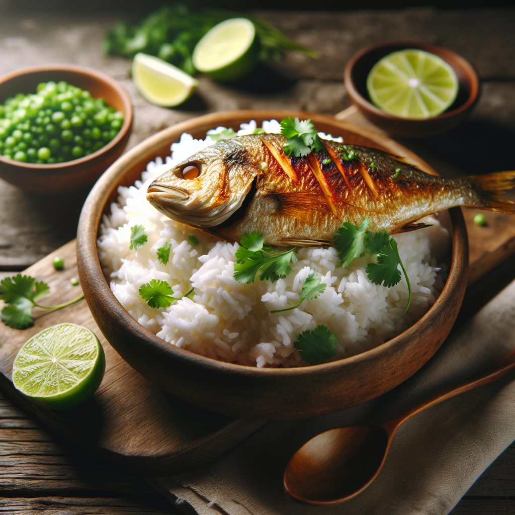 Nationalgericht Nauru: Kokosreis mit Fisch (Rezept)
