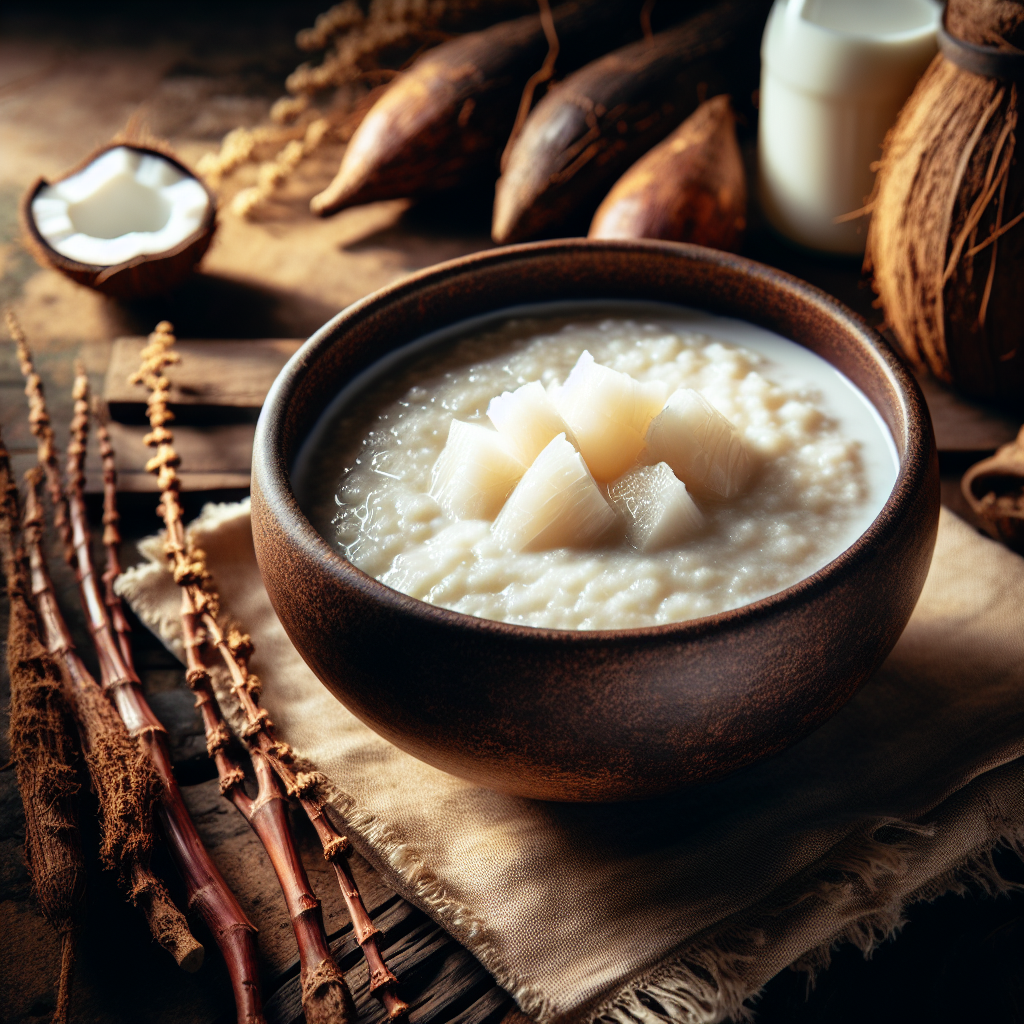 Nationalgericht Nauru: Maniok-Kokosmilchbrei (Rezept)