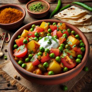 Nationalgericht Nepal: #Aaloo Kerau Tarkari# (Rezept)