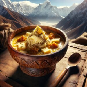 Nationalgericht Nepal: #Chhurpi Soup# (Rezept)