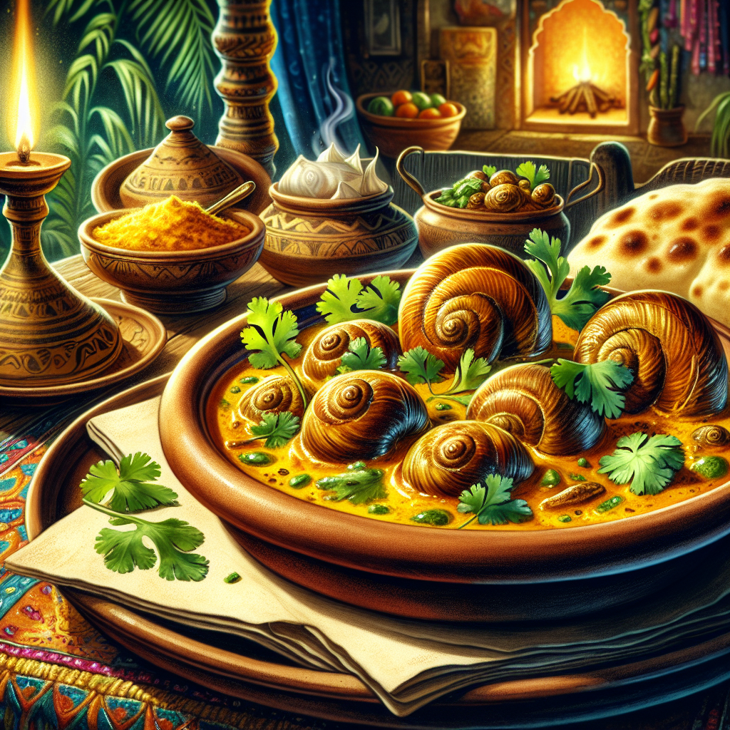 Nationalgericht Nepal: Ghonghi Curry (Rezept)