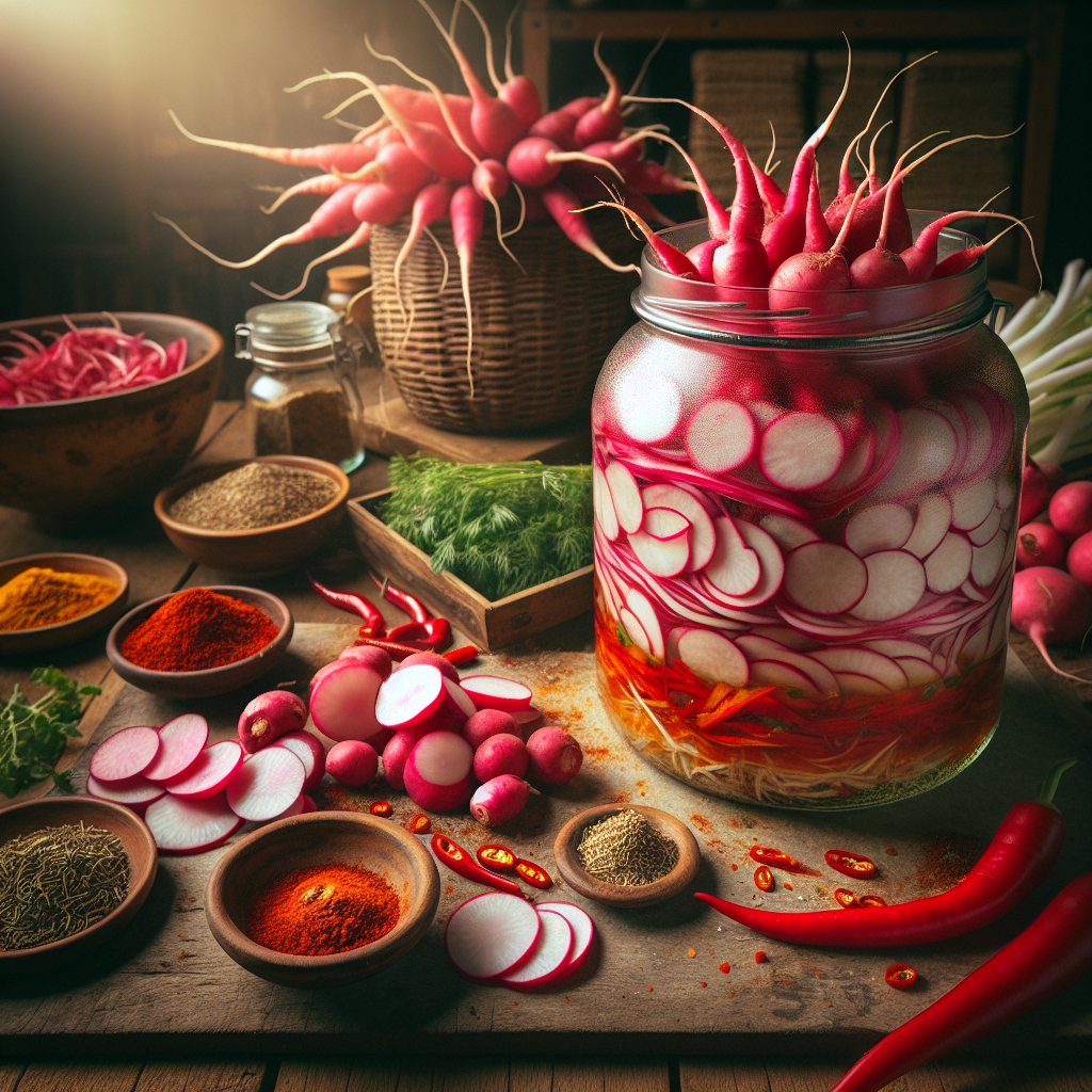 Nationalgericht Nepal: Muli Ko Achar (Rezept)