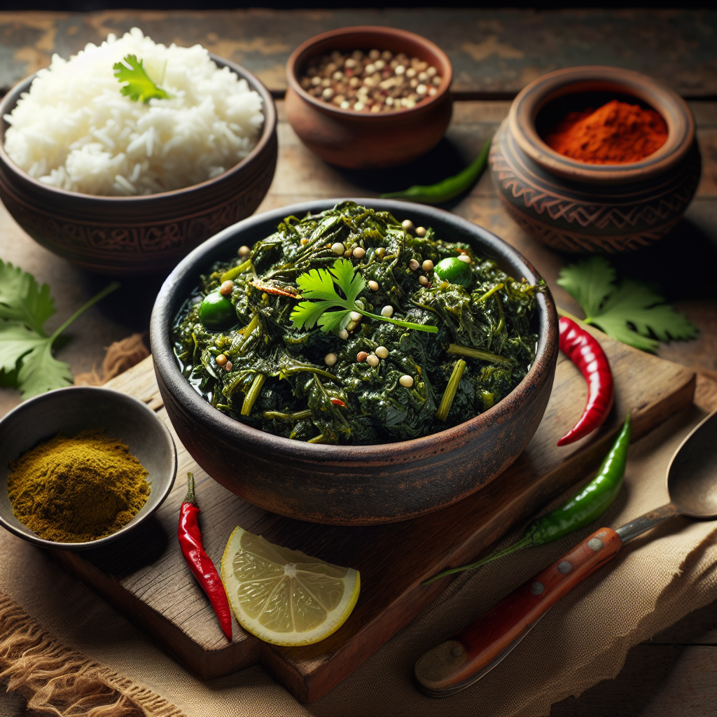 Nationalgericht Nepal: Saag Ko Tarkari (Rezept)
