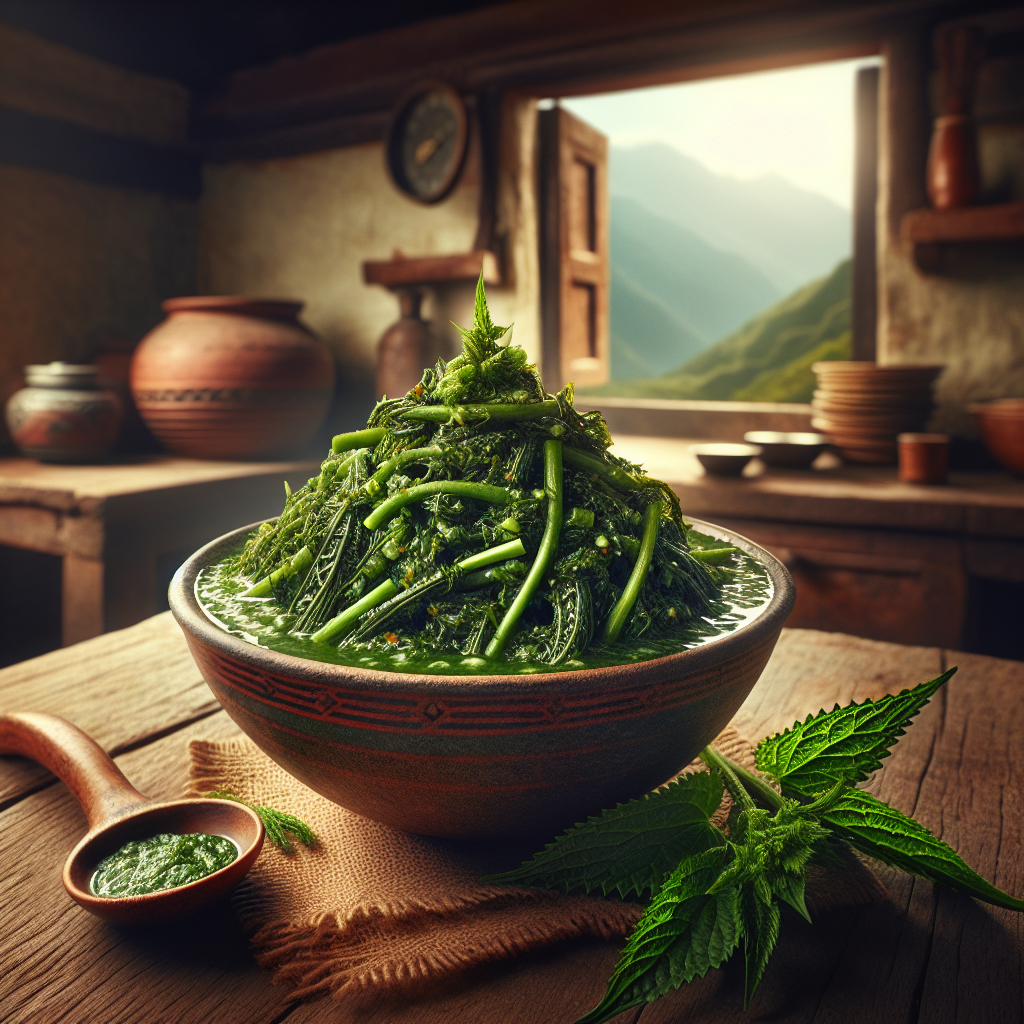 Nationalgericht Nepal: Sishnu Soup (Rezept)