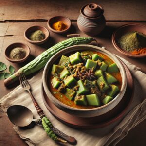 Nationalgericht Nepal: #Tarul Ko Tarkari# (Rezept)