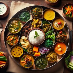 Nationalgericht Nepal: #Thakali Thali# (Rezept)