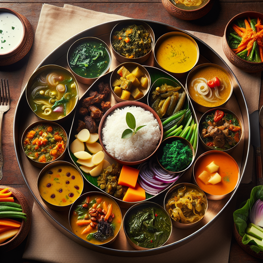 Nationalgericht Nepal: Thakali Thali (Rezept)