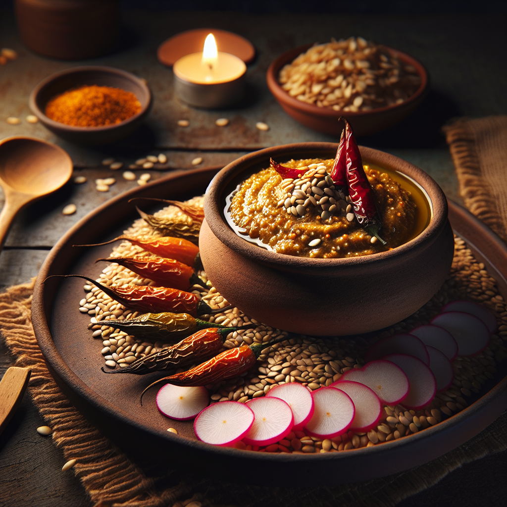 Nationalgericht Nepal: Til Ko Achar (Rezept)