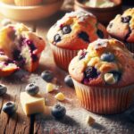 Nationalgericht Neuseeland: #Blueberry and White Chocolate Muffins# (Rezept)