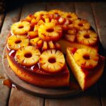 Nationalgericht Neuseeland: #Caramelised Pineapple Upside-Down Cake# (Rezept)