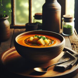 Nationalgericht Neuseeland: #Kumara Soup# (Rezept)