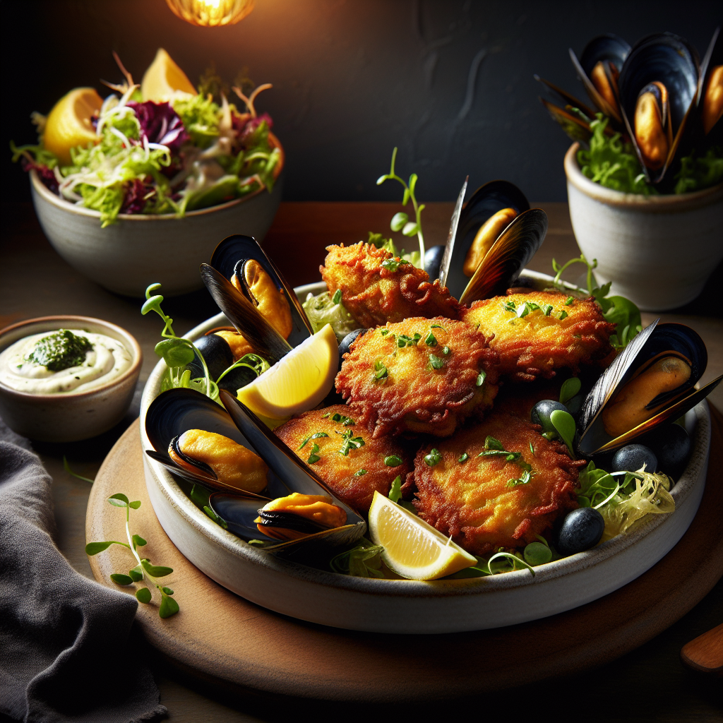 Nationalgericht Neuseeland: Mussel Fritters (Rezept)