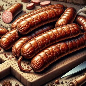 Nationalgericht Neuseeland: #Venison Sausages# (Rezept)
