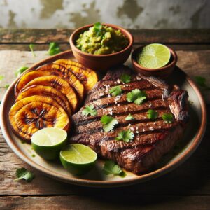 Nationalgericht Nicaragua: #Carne Asada con Tajadas# (Rezept)