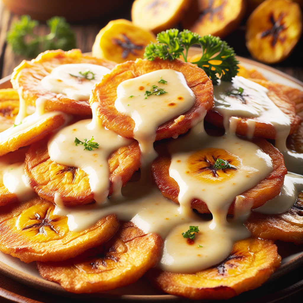 Nationalgericht Nicaragua: Tostones con Queso (Rezept)