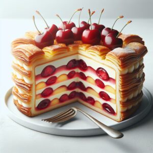 Nationalgericht Niederlande: #Kersenroomgebak# (Rezept)