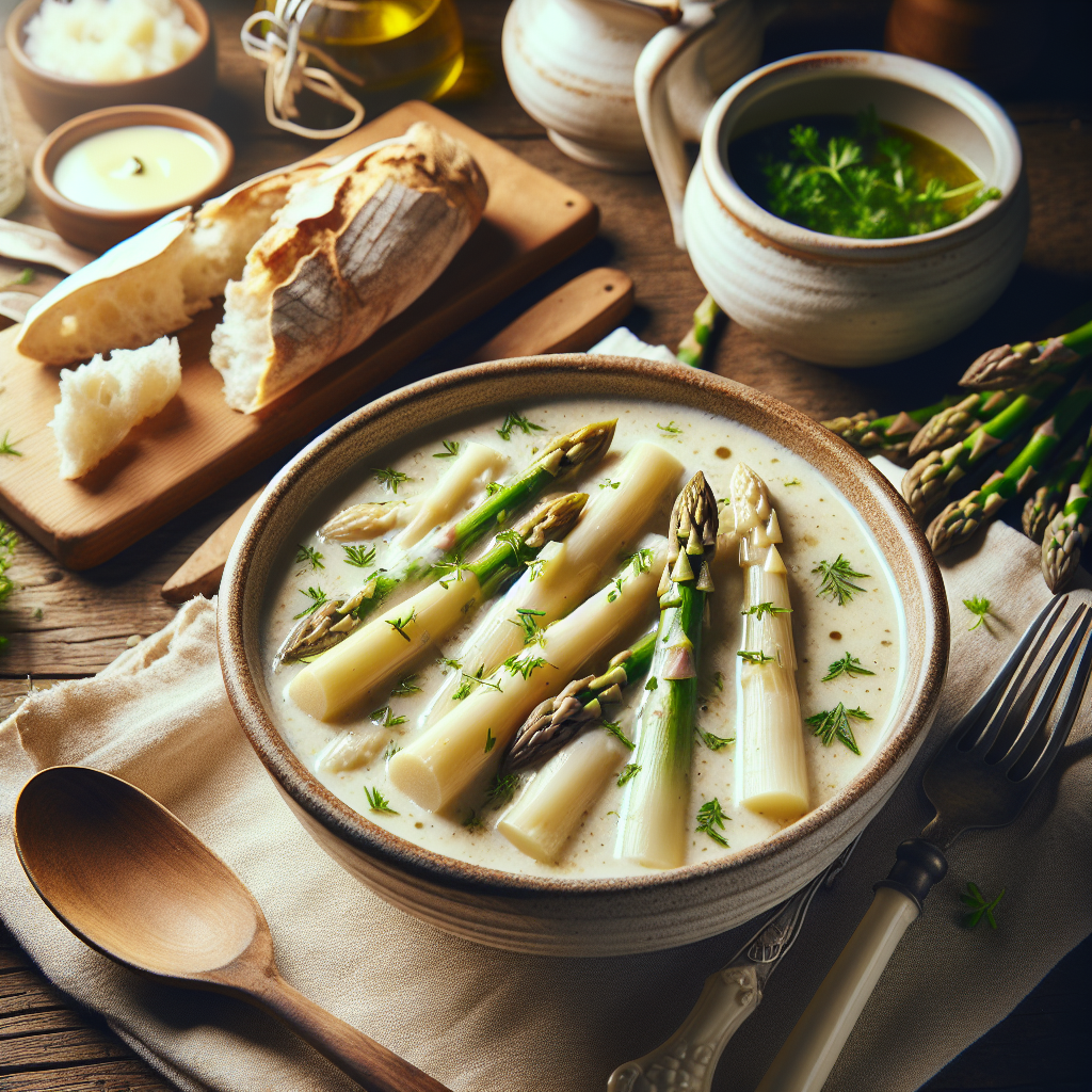 Nationalgericht Niederlande: Limburgse Aspergesoep (Rezept)
