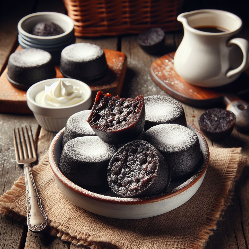 Nationalgericht Niederlande: Zwarte Puddinkjes (Rezept)
