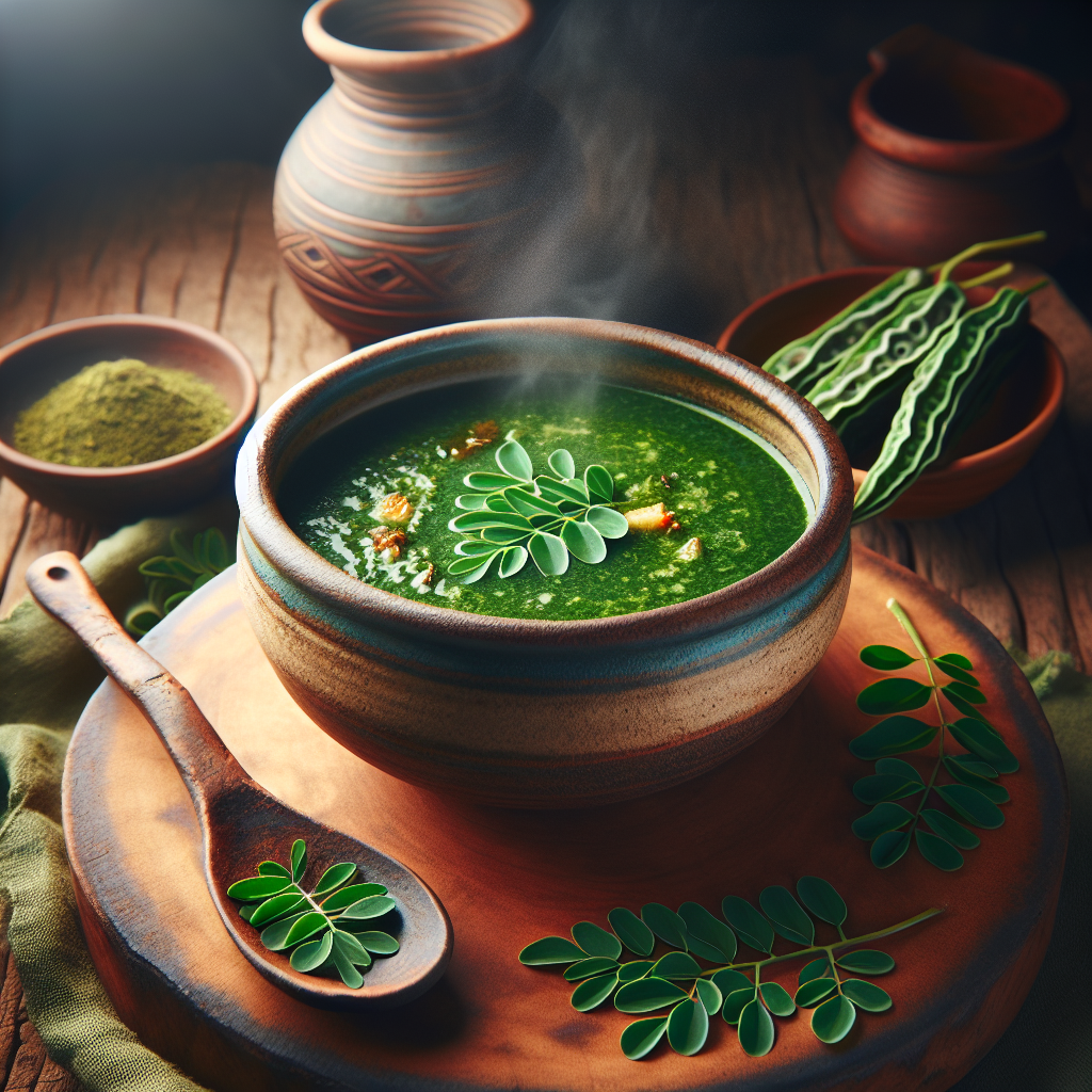 Nationalgericht Niger: Moringa Soup (Rezept)