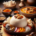 Nationalgericht Nigeria: #Fufu with Banga Soup# (Rezept)