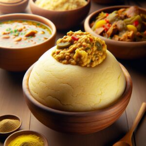 Nationalgericht Nigeria: #Tuwo Masara# (Rezept)