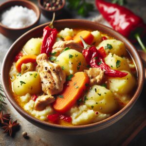 Nationalgericht Nordmazedonien: #Kompir Mandza# (Rezept)