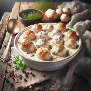 Nationalgericht Norwegen: #Fiskeboller i hvit saus# (Rezept)