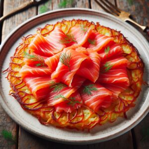Nationalgericht Norwegen: #Røsti med gravlaks# (Rezept)