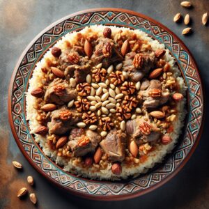Nationalgericht Oman: #Khabsa Lahm# (Rezept)