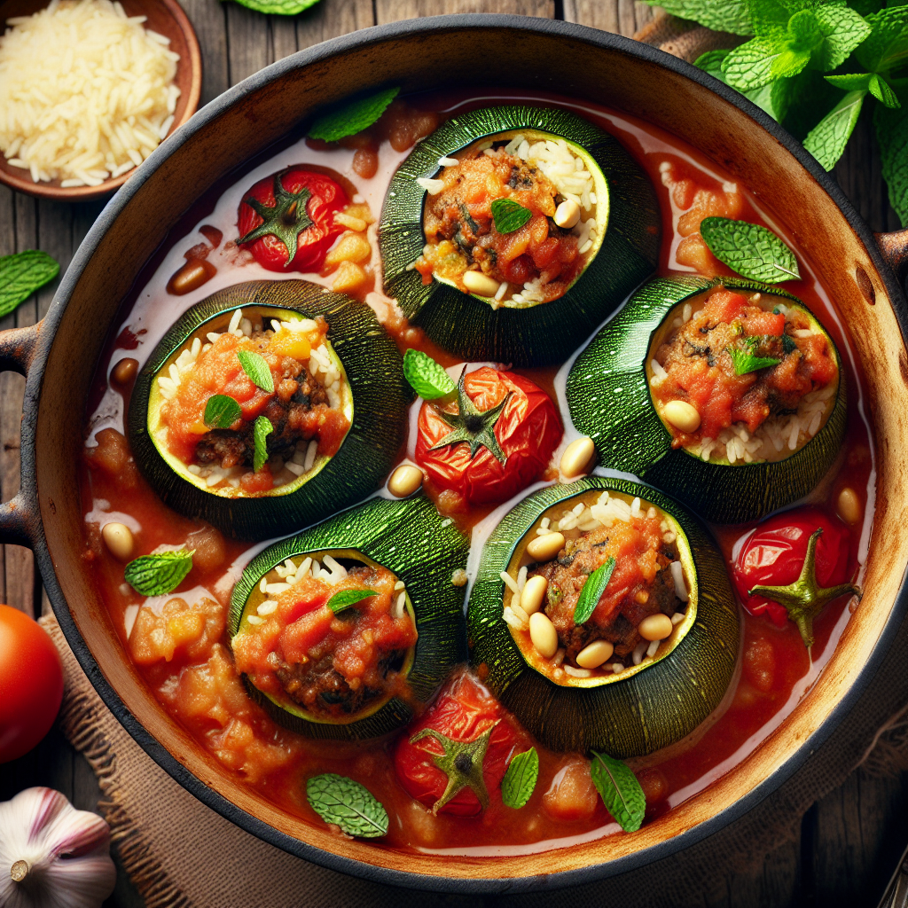 Nationalgericht Oman: Kousa Mahshi (Rezept)