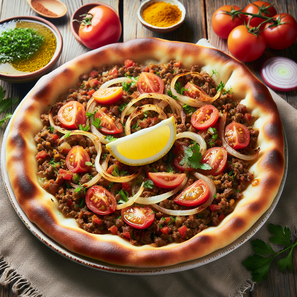 Nationalgericht Oman: Lahm Bil Ajeen (Rezept)