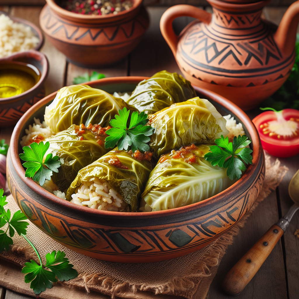 Nationalgericht Oman: Malfouf Mahshi (Rezept)