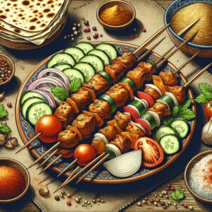 Nationalgericht Oman: #Mishkak# (Rezept)