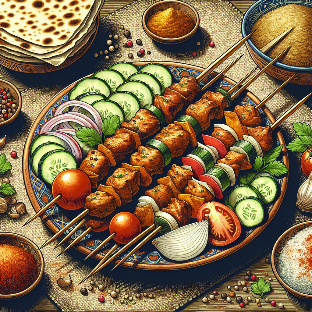 Nationalgericht Oman: Mishkak (Rezept)