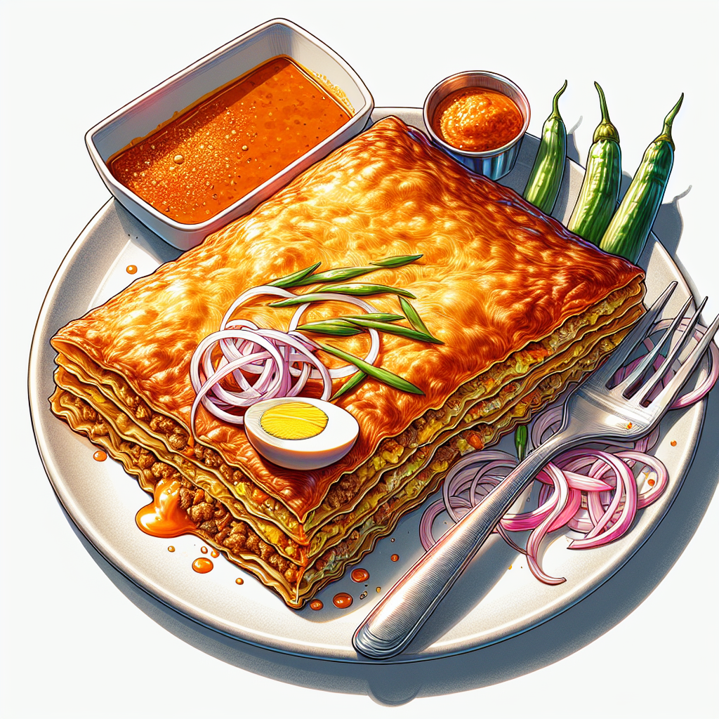 Nationalgericht Oman: Murtabak (Rezept)