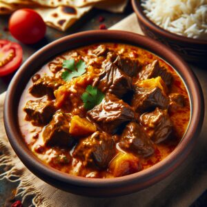 Nationalgericht Oman: #Omani Beef Curry# (Rezept)